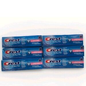 ×6 Crest Pro Health Sensitive and Enamel Shield Toothpaste 4.3 oz 6Pk Exp 6/2027